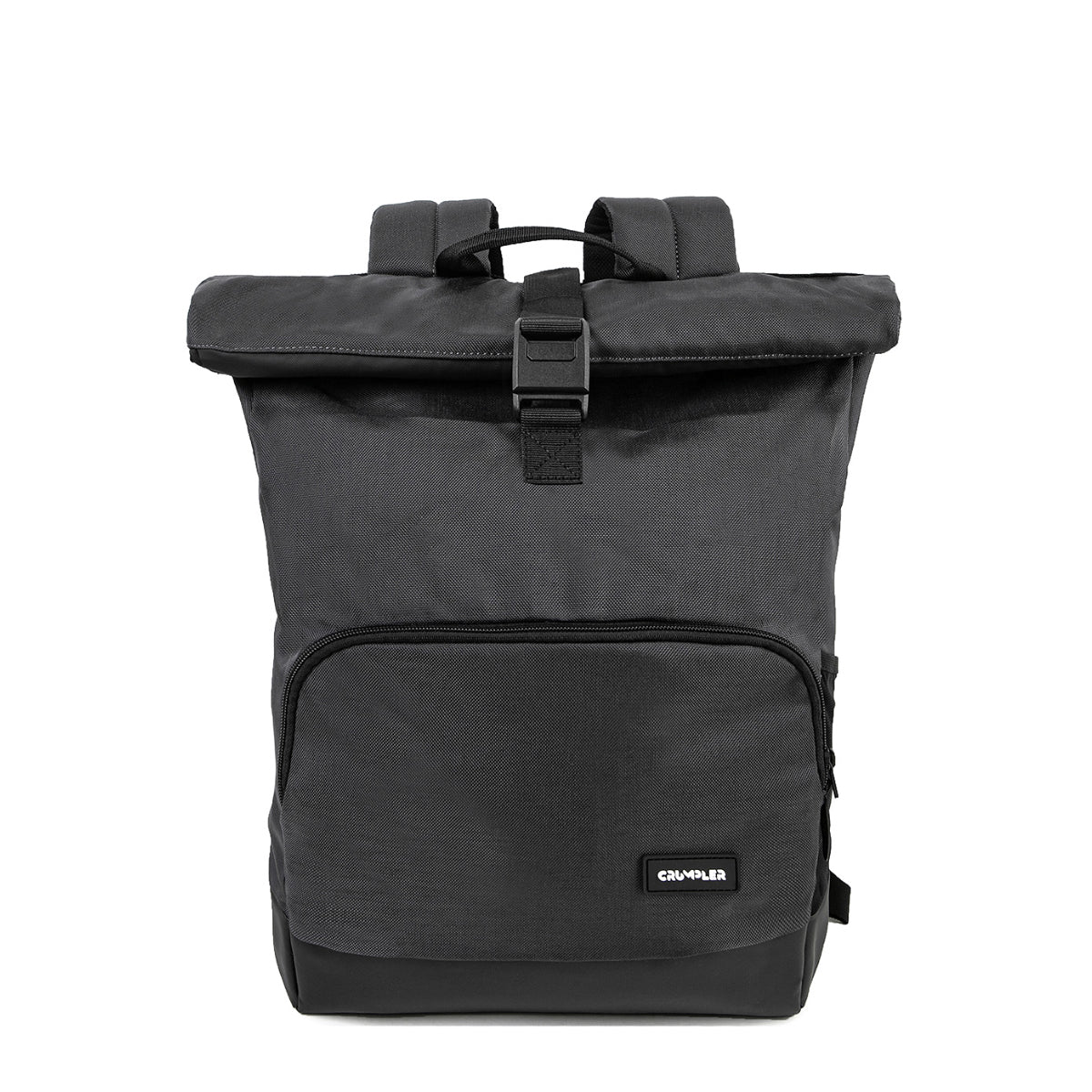 Abstract Rolltop Rucksack Vorderseite anthrazit