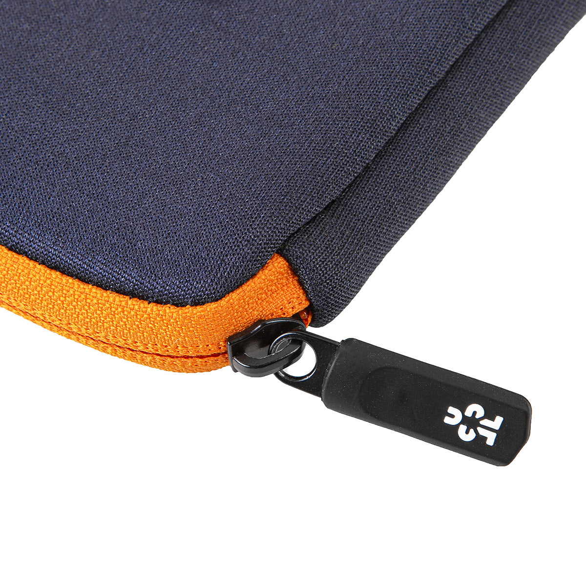 Mr Diva Pouch Geldbörse blau Detail Reißverschluss