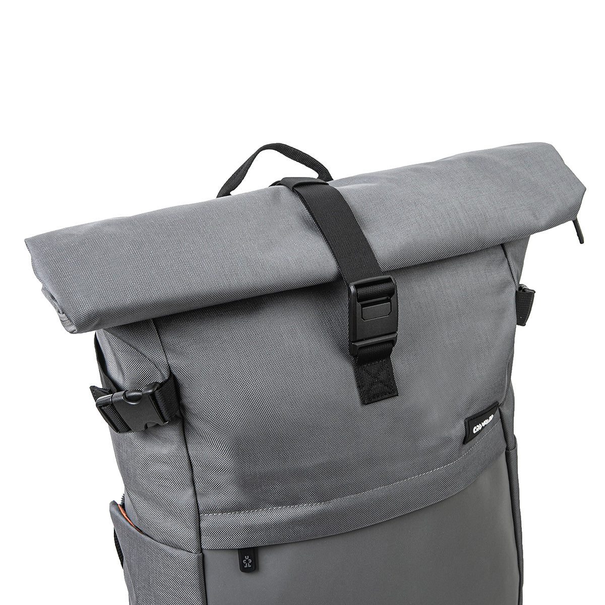 Road Mentor Rolltop Rucksack grau Schnalle